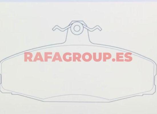 RG6322 - Pastillas de freno